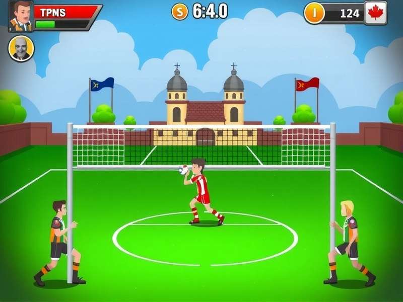 Agra Volley Heroes Game Screenshot